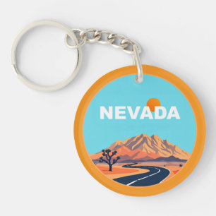 Nevada United States of America Keychain