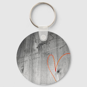 Never a Mistake Keychain