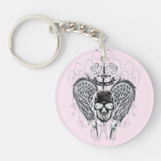 Never Again Biker Keychain