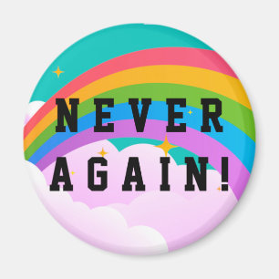 NEVER AGAIN MAGNET