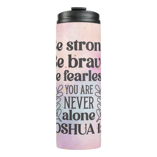 Never Alone Thermal Tumbler (Front)