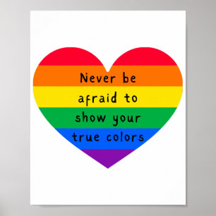 Never be Afraid Poster