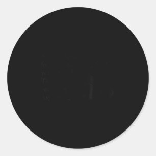 Never Blame Someone Else For The Road Thats Your O Classic Round Sticker