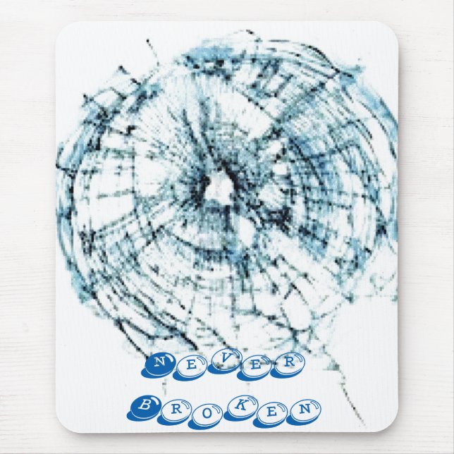 never broken mouse pad (Front)