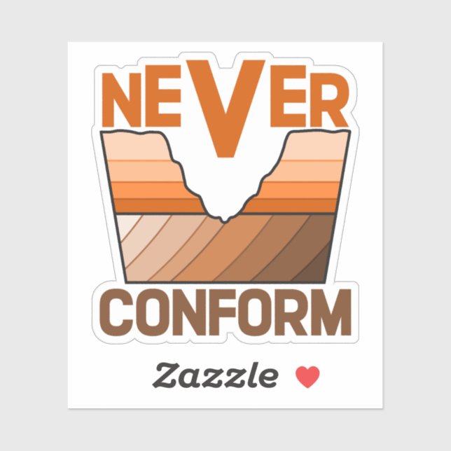 Never Conform- Geologist's Angular Unconformity (Sheet)