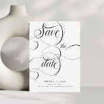 Never Ending Love | Modern Calligraphy  Save The Date<br><div class="desc">Never Ending Love | Modern Calligraphy Save the Date</div>