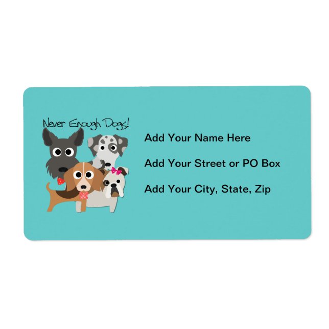 Never Enough Dogs (Front)