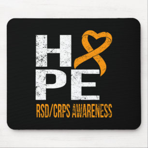 Never Ever Ever Give Up Hope Rsdcrps Awareness T S Mouse Pad