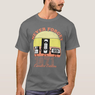 Never Forget 1971 Birthday Limited Edition Vin T-Shirt