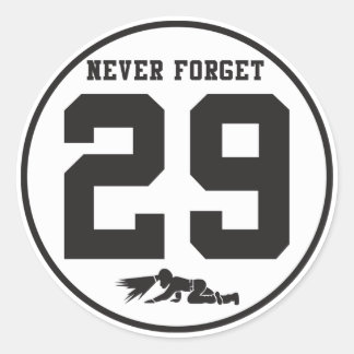 Never Forget - 29 Sticker