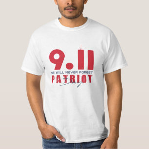 Never Forget 911 20th Anniversary Patriot Day 2022 T-Shirt