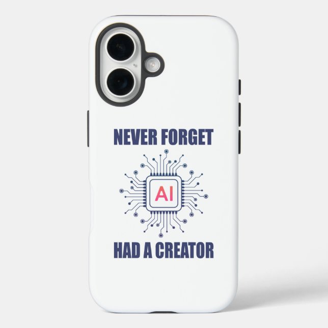 Never Forget AI Had A Creator  Case-Mate iPhone Case (Back)
