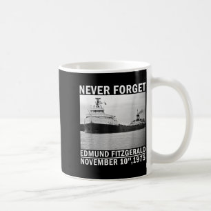 Never Forget – Edmund Fitzgerald Memorial Tee Nov. Coffee Mug