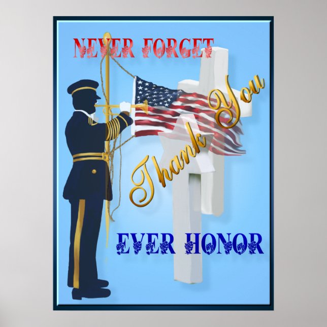 Never Forget-Ever Honour Poster (Front)