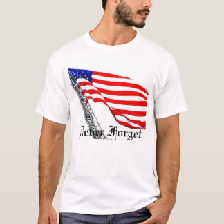 Never Forget Ladder Flag T-Shirt