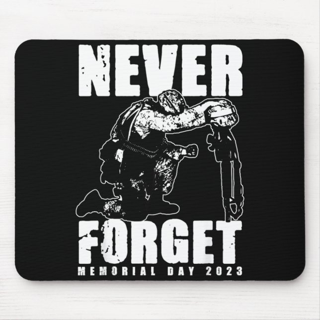 Never forget memorial day 2 Never forget memorial  Mouse Pad (Front)