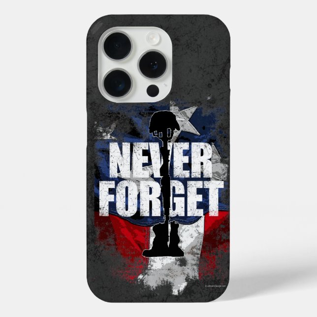 Never Forget (Memorial Day) Case-Mate iPhone Case (Back)