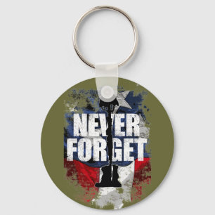 Never Forget (Memorial Day) Keychain
