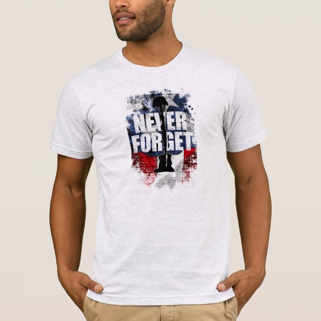 Never Forget (Memorial Day) T-Shirt (Front)