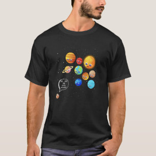Never Forget Pluto  Planet Space Solar System T-Shirt