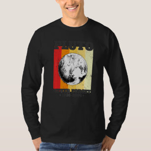 Never Forget Pluto Retro Style Space Science 1930 T-Shirt