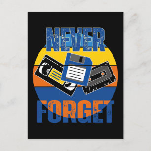 NEVER FORGET POSTCARD