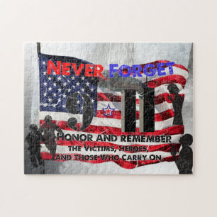 Never Forget September 11 Jigsaw Puzzle