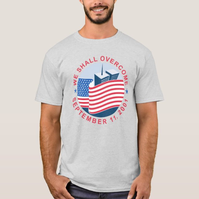 Never Forget September 11 Memorial Graphic T-Shirt (Devant)