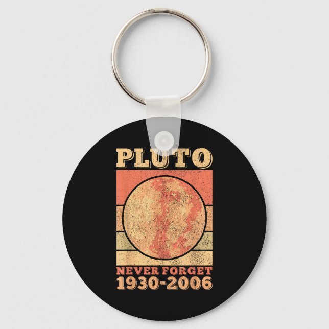 Never Forget Space Science Astronomy Men Women Fun Keychain (Front)