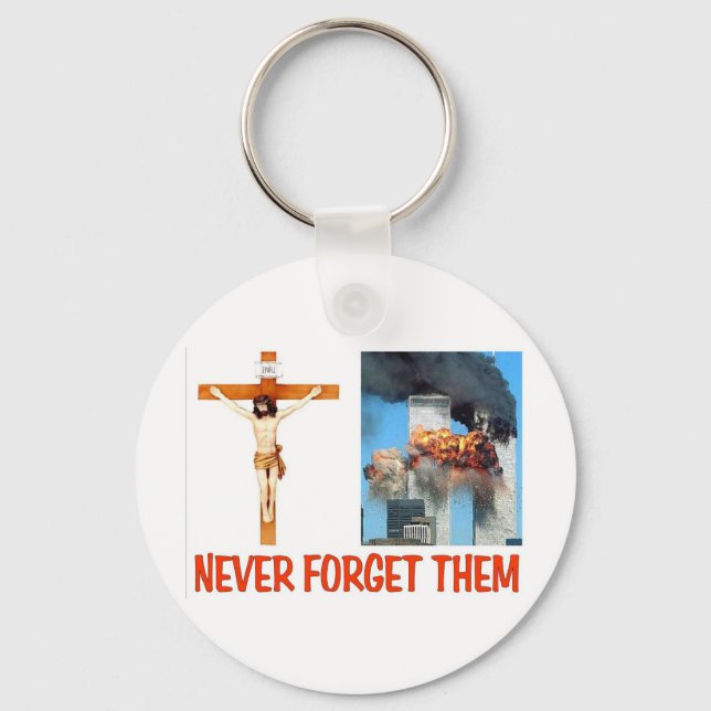 NEVER FORGET THEM KEYCHAIN (Front)