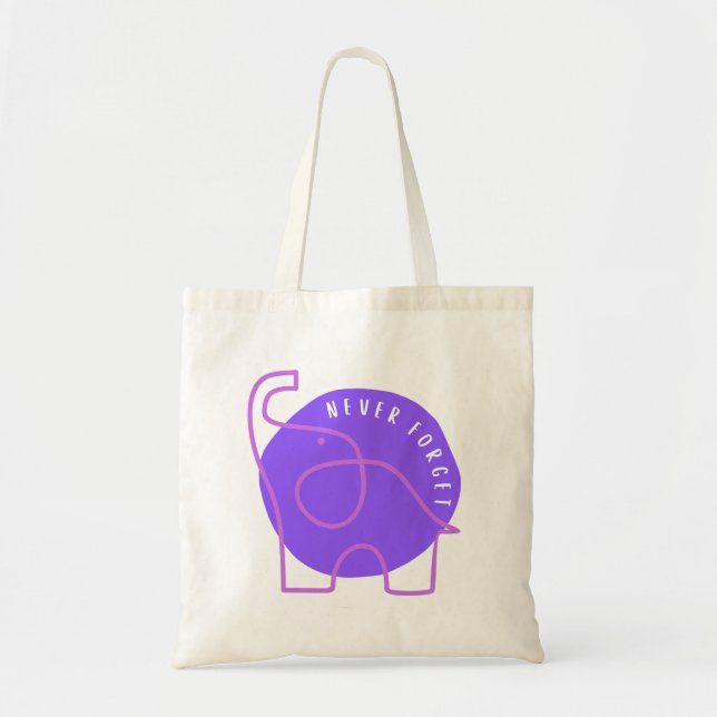 Never Forget Tote Bag (Front)
