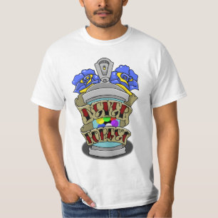 NEVER FORGET VETERAN GRAFFITI POW MIA MEMORIAL NYC T-Shirt