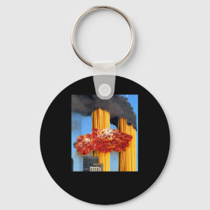 Never Forgetti Funny Spaghetti Meme Keychain