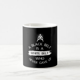 Never Gave Up Karate Martial Arts Coffee Mug