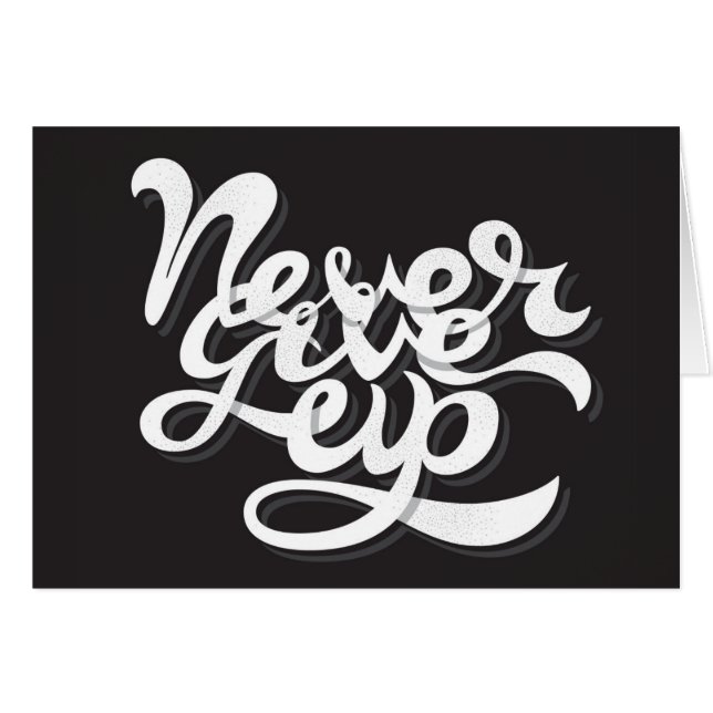 Never Give Up 2 (Front Horizontal)
