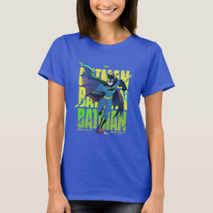 Never Give Up Batman Running Graphic T-Shirt