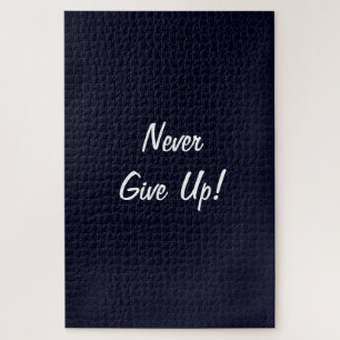 Never Give Up! Challenging Monochrome Puzzle