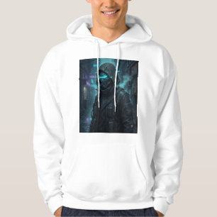 Never Give Up Dark Gothic Art Hoodie