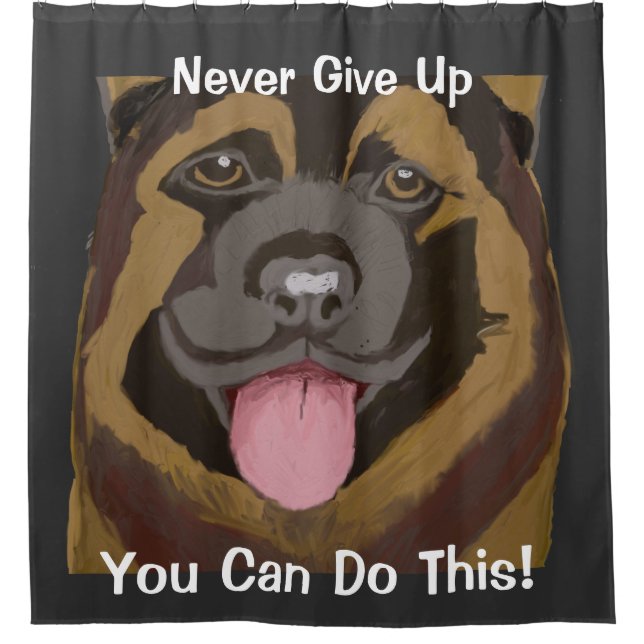 Never Give Up German Shepherd (Front)