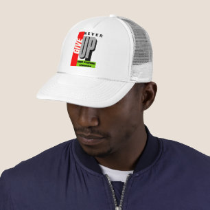 Never Give Up – Keep Pushing Forward hat