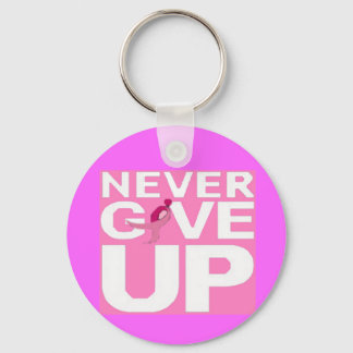 Never Give Up Keychain