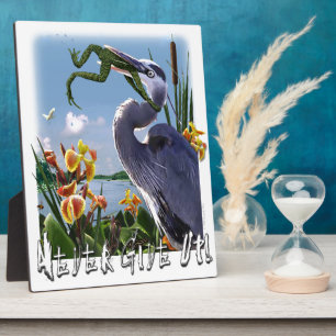 Never Give Up! Plaque