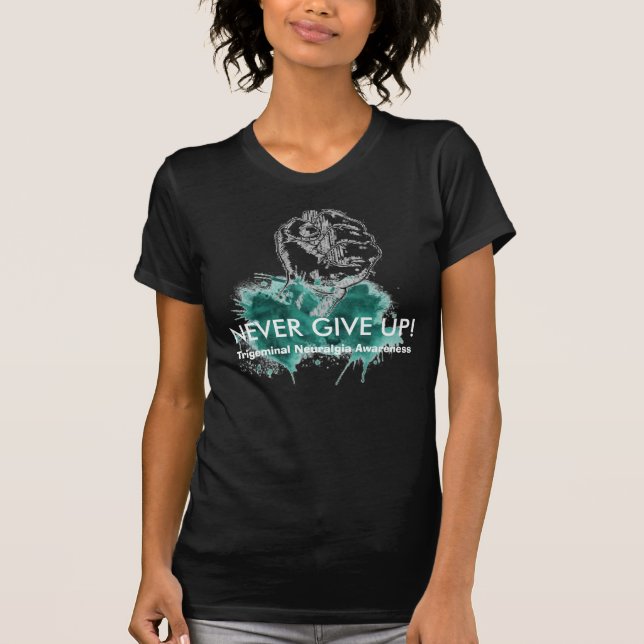 Never Give Up T-Shirt (Front)