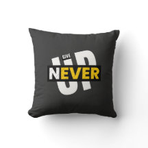 never give up 
