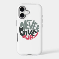 Never Give Up - Uplifting Inspiring White