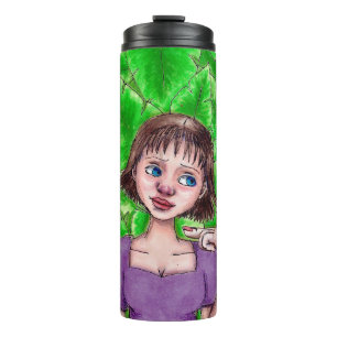 Never Gonna Leaf Drawing Tumbler