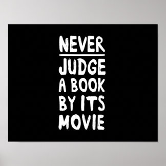 Never Judge a Book by its Movie Poster