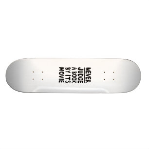 Never Judge a Book by its Movie Skateboard