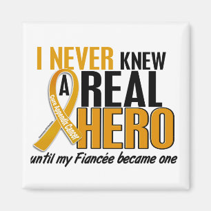 Never Knew a Hero 2 Fiancee Appendix Cancer Magnet