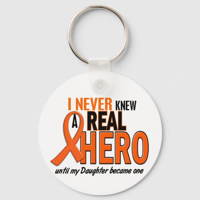 Never Knew A Hero 2 ORANGE (Daughter) Keychain (Front)